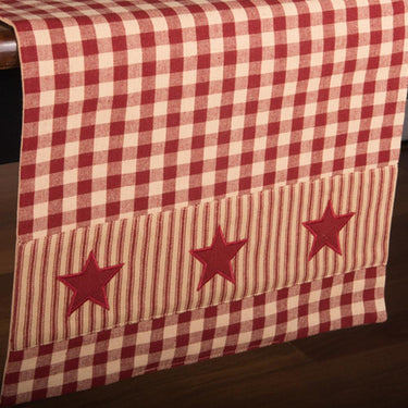 Heritage House Star Table Runner T4040017 - The Fox Decor